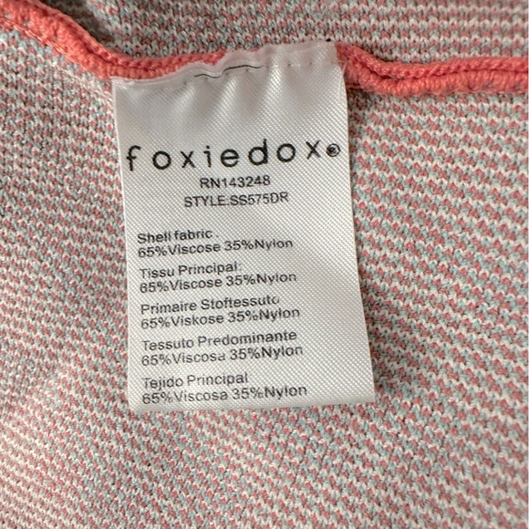 NEW Foxiedox Winnie off shoulder mini dress multi color - Picture 6 of 15